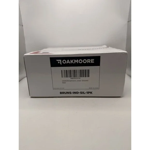 OAKMOORE Brunswick Commercial Door Handle Vacant Occupied Restroom Handle - Picture 9 of 12